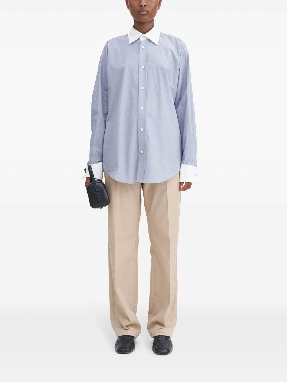 cotton tuxedo shirt - 2