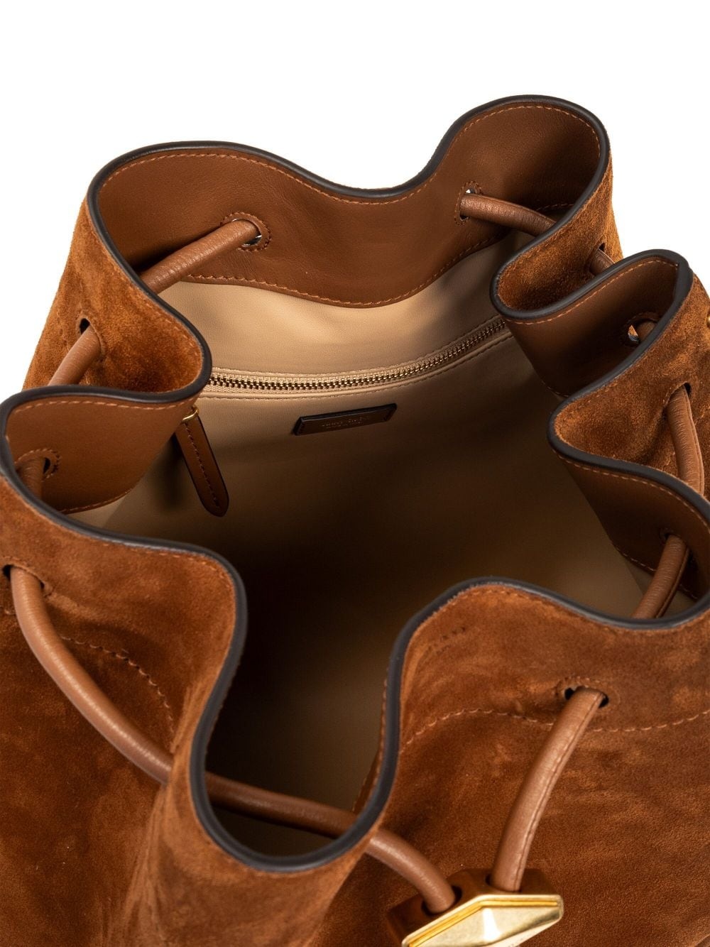 large Cinch suede bucket bag - 5