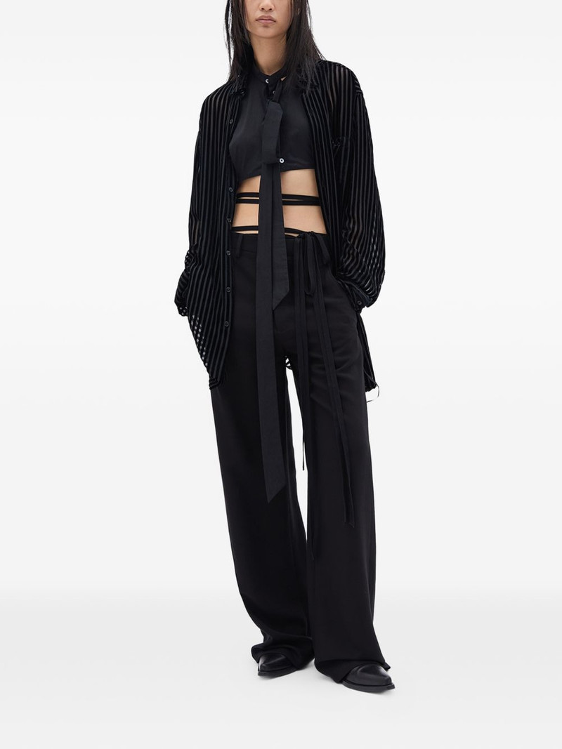 Ann Demeulemeester striped shirt outlook