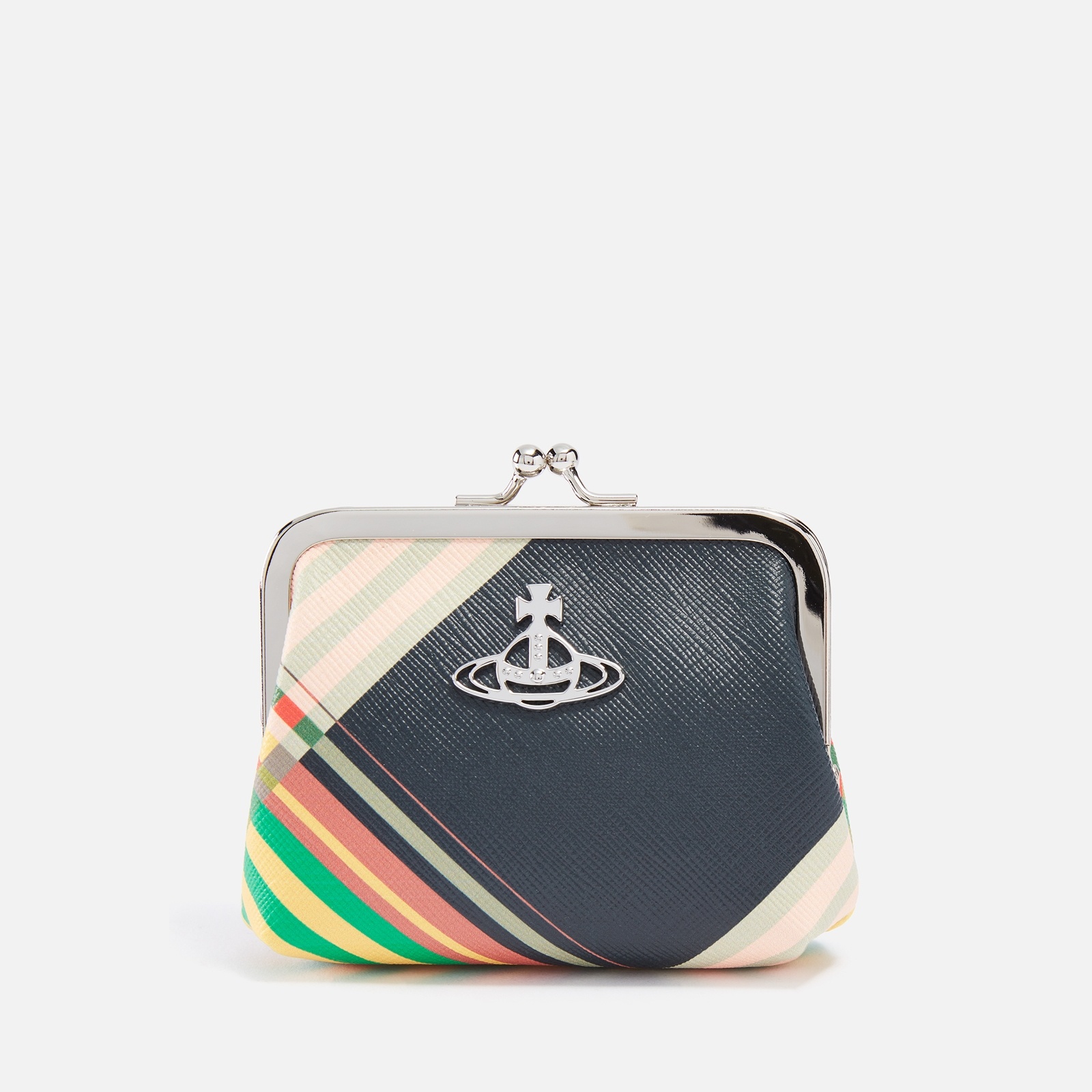 Vivienne Westwood Women's Saff Print Frame Coin Purse - Combat Tartan - 1