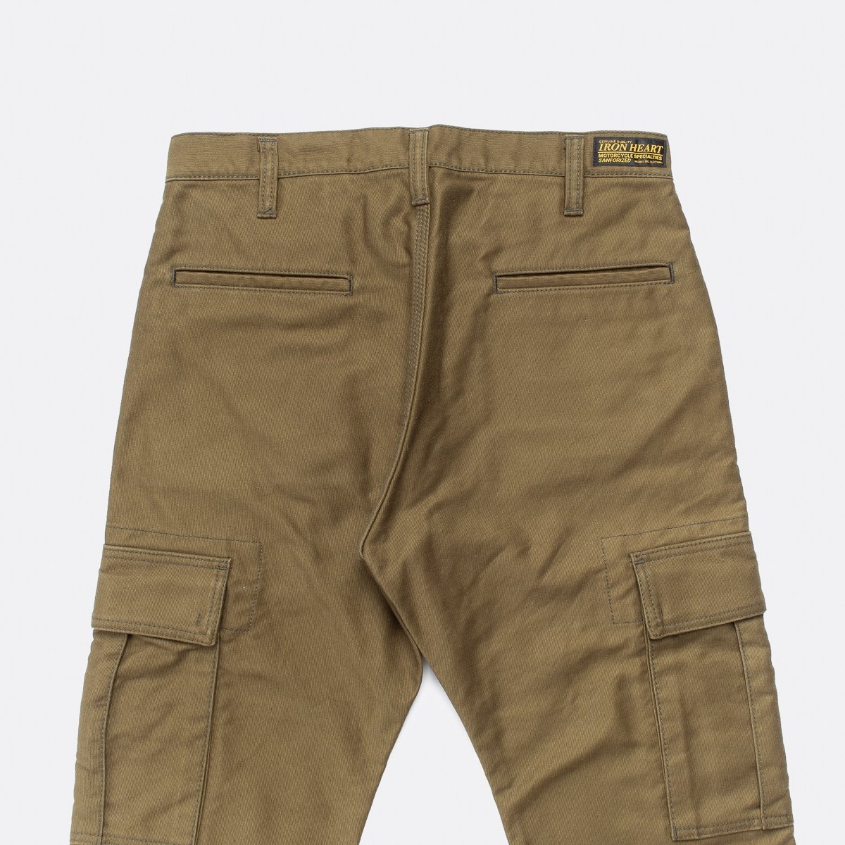 IHDR-502-OLV 11oz Cotton Whipcord Cargo Pants - Olive - 6