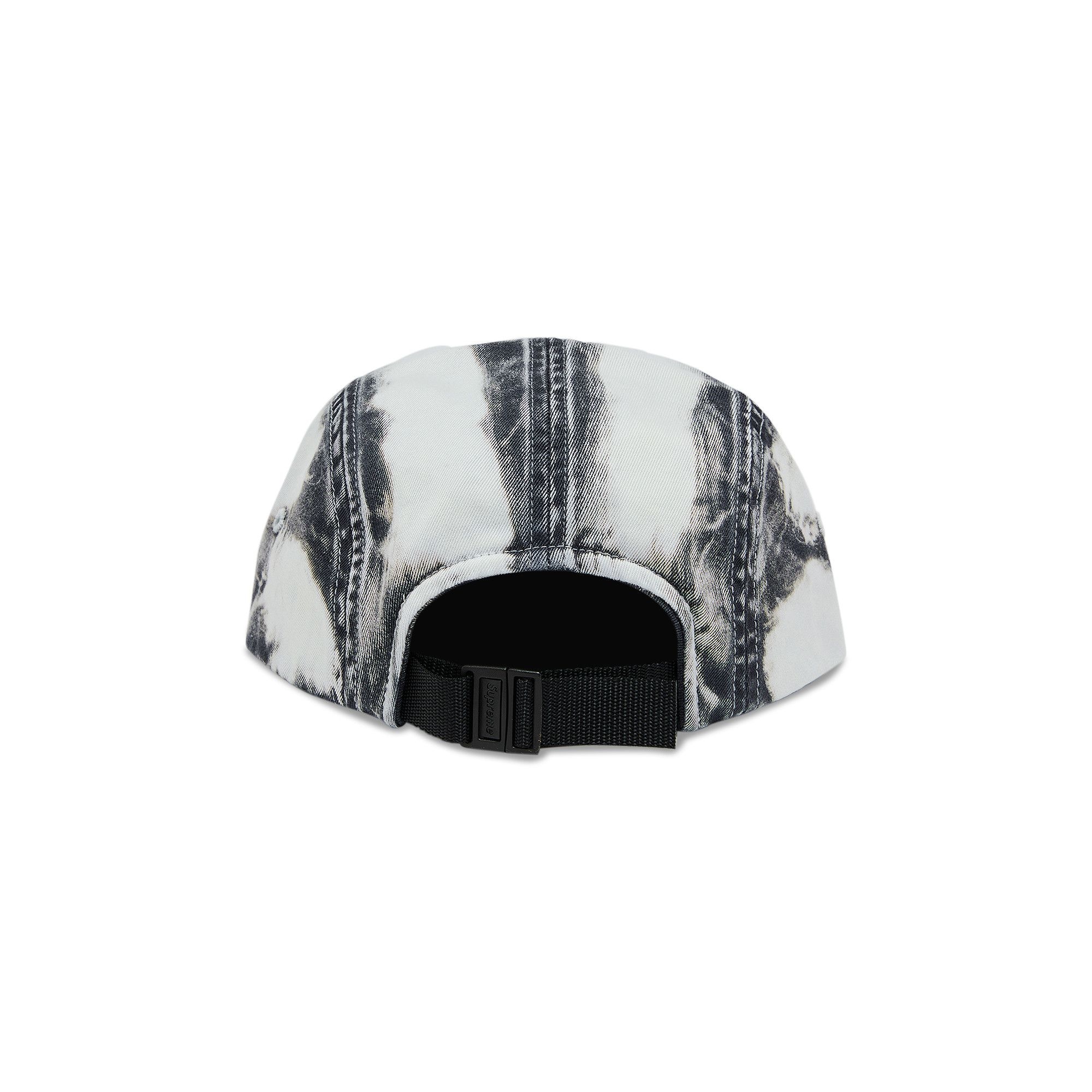 Supreme Bleached Chino Camp Cap 'Black' - 4