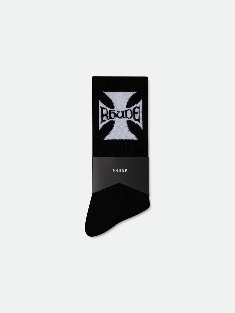 Rhude RHUDE BOYS LOGO SOCK outlook