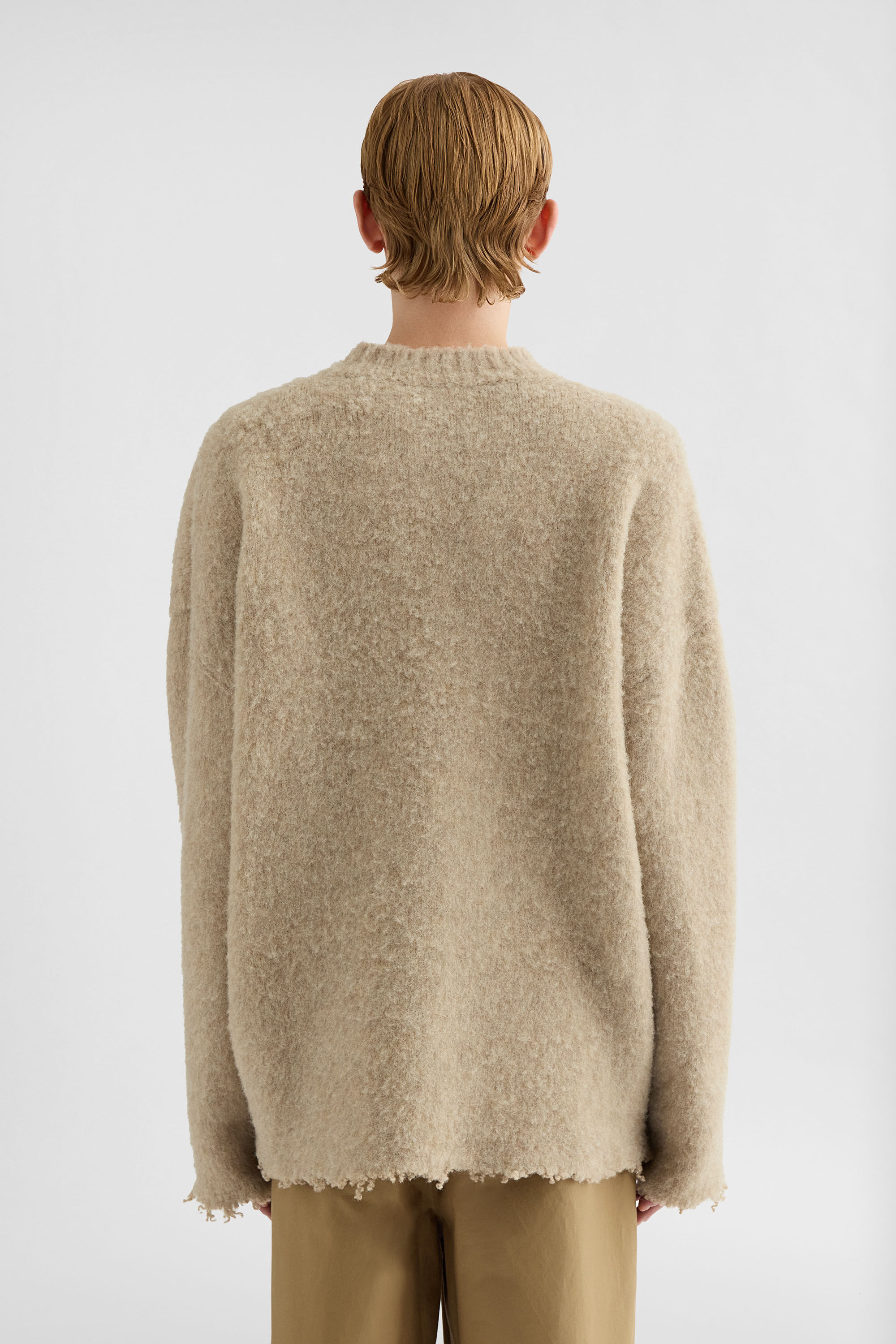Wool Crew-Neck Sweater - 5