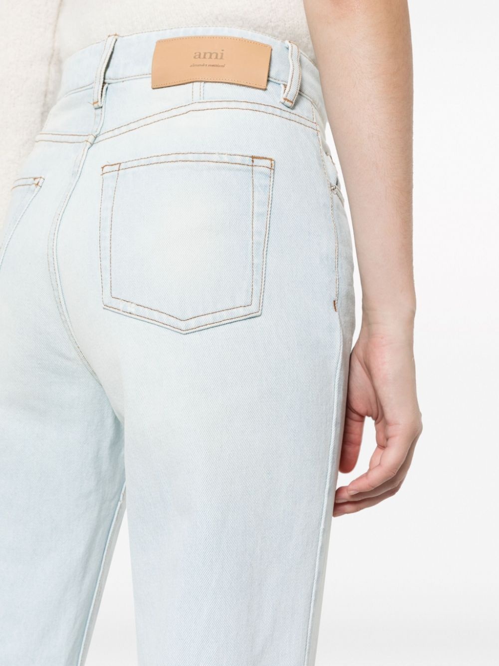 high-rise flared jeans - 5
