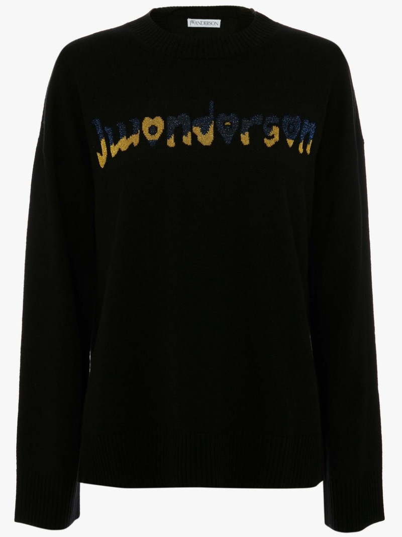 RUN HANY LOGO CREW NECK JUMPER 1