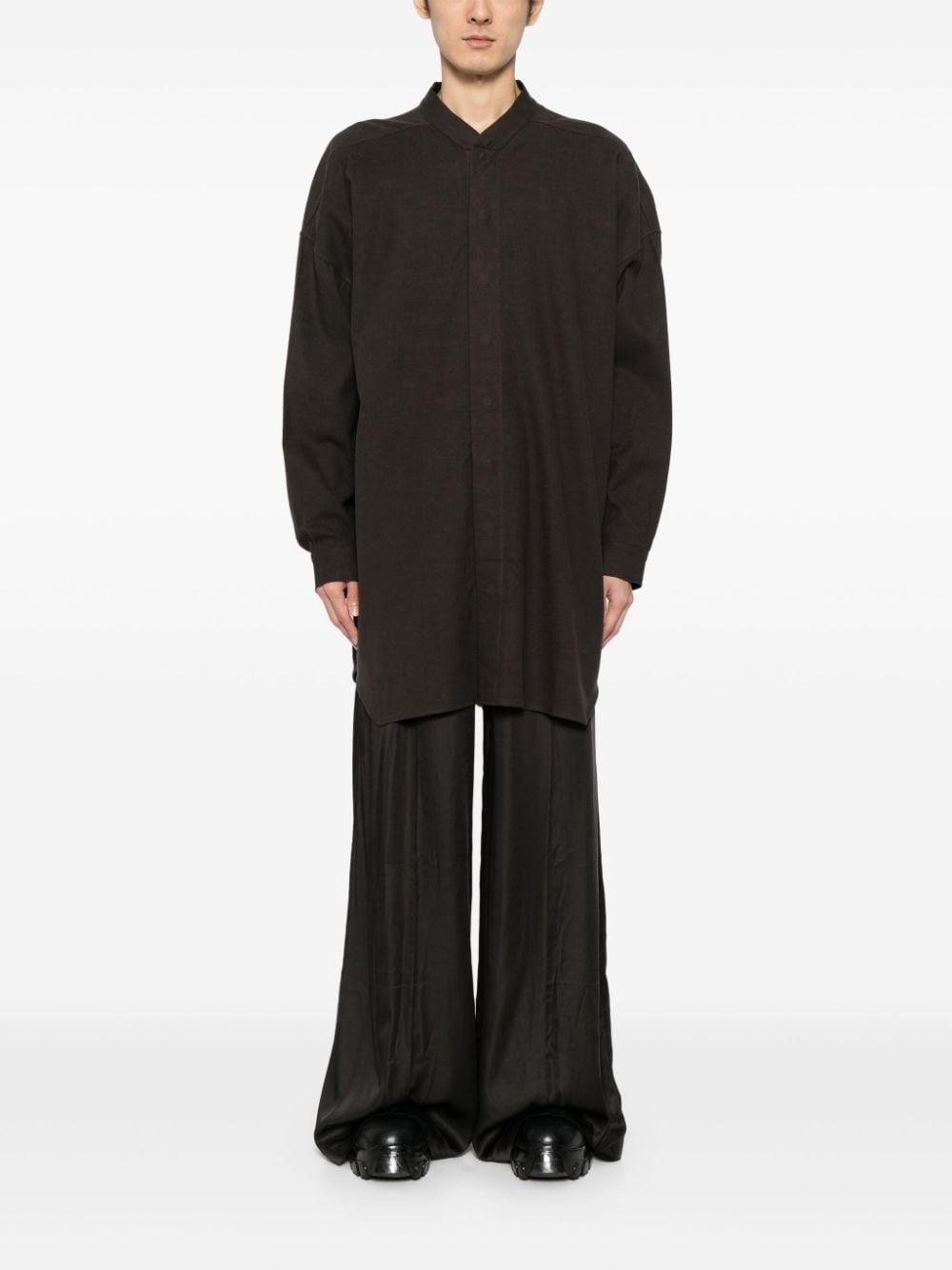 Snap collar faun shirt - 2