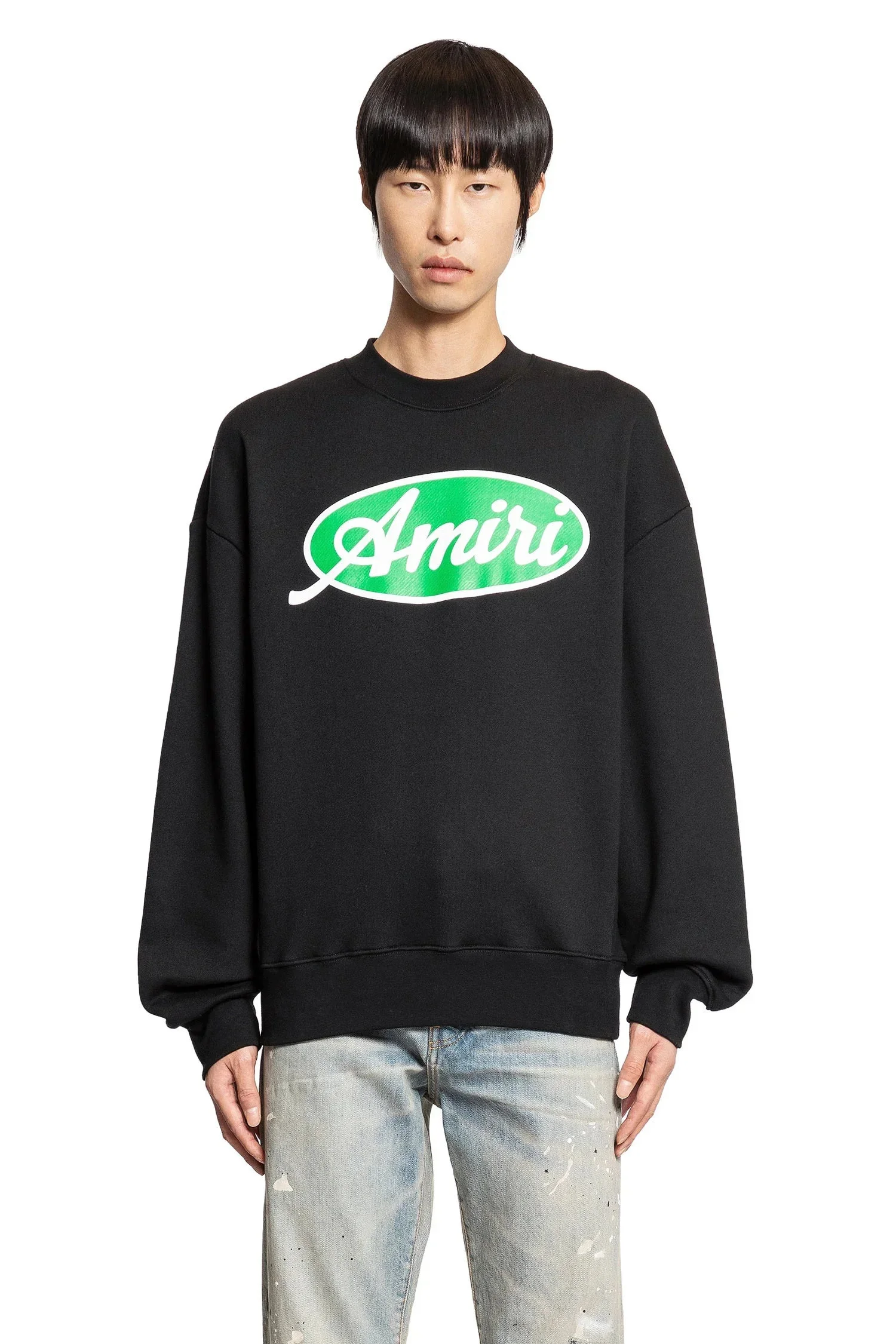 Amiri-Oval-Oversized-Sweatshirt - 1