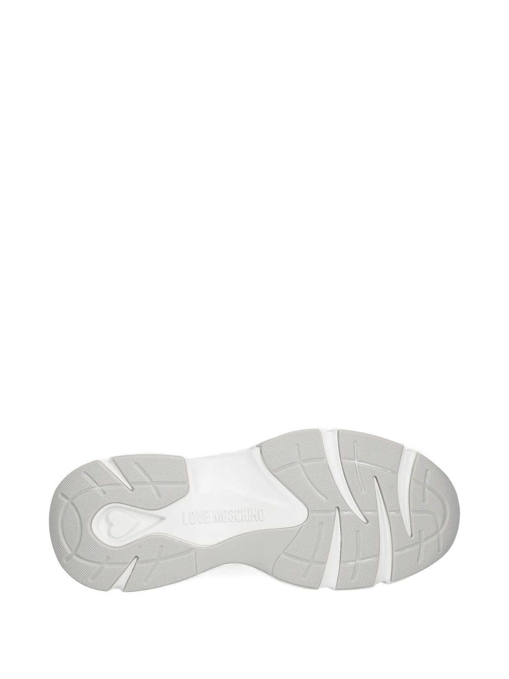 logo lace-up sneakers - 4
