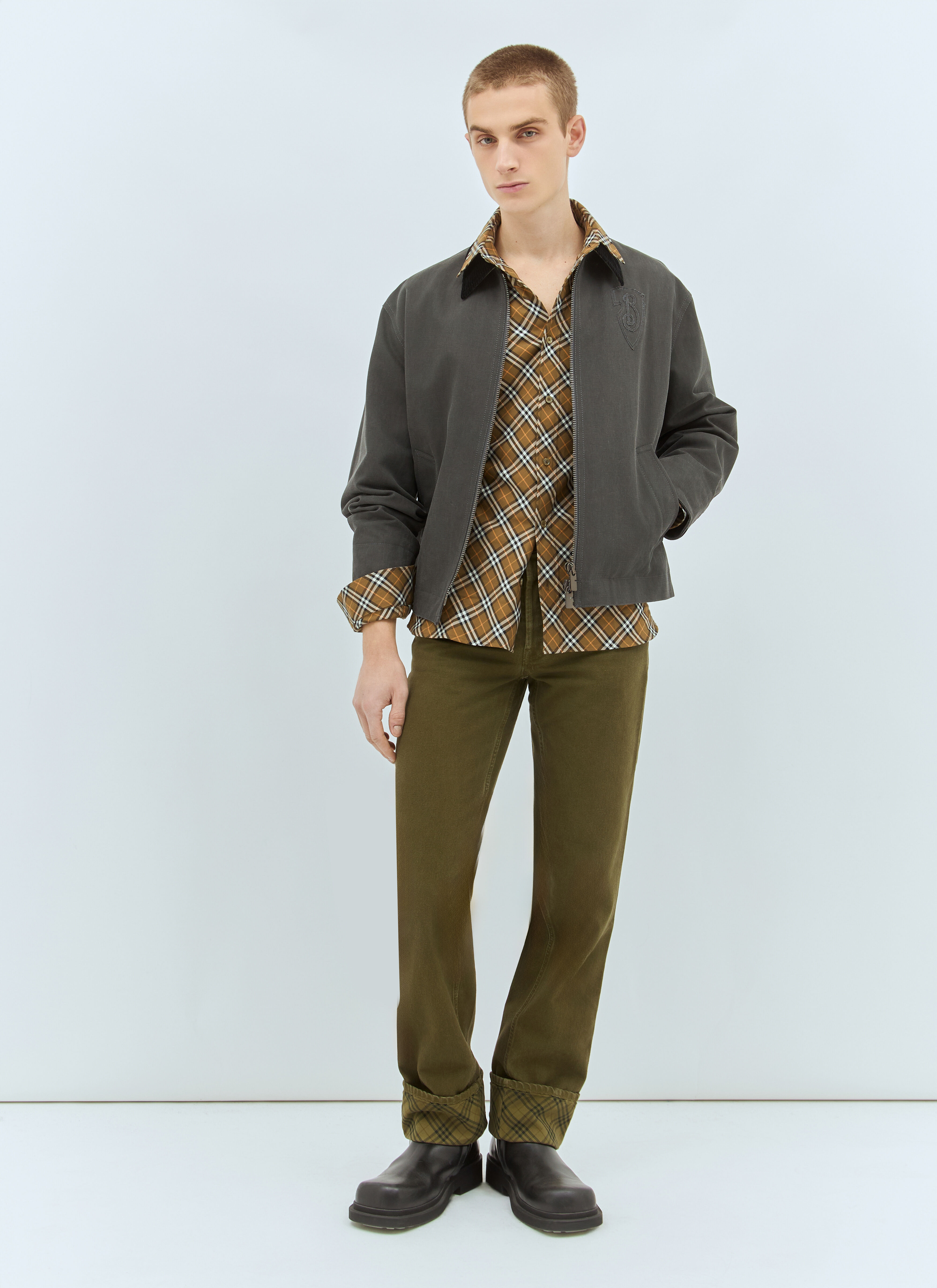 Check Cotton Shirt - 2
