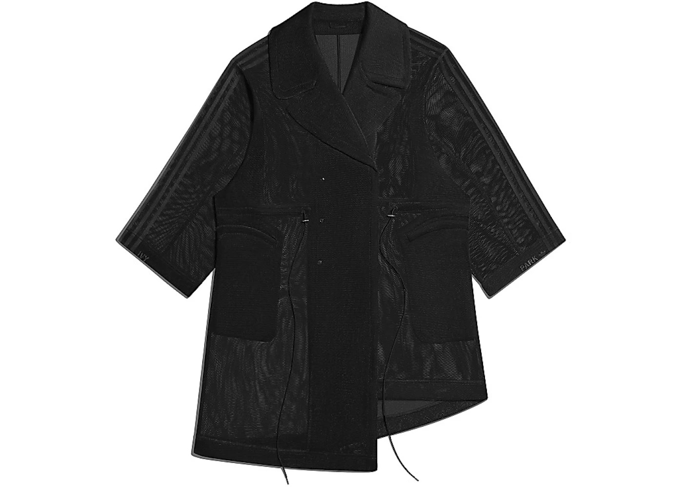 adidas Ivy Park Mesh Jacket Black - 1
