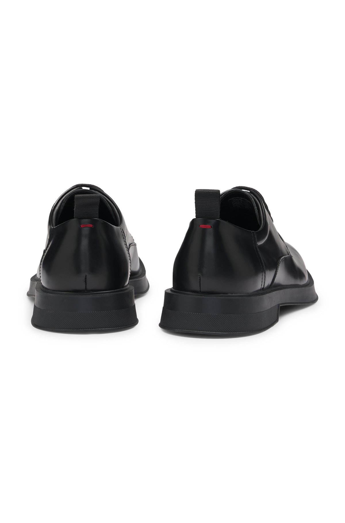 DERBY SHOES IN BRUSH-OFF LEATHER - 5