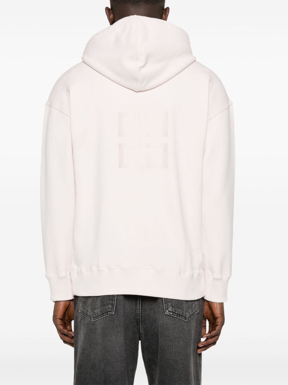 4G-embroidered hoodie - 4