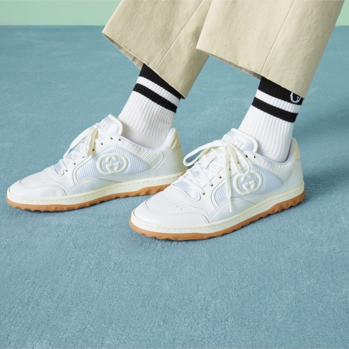 Gucci MAC80 Leather Sneakers - 4