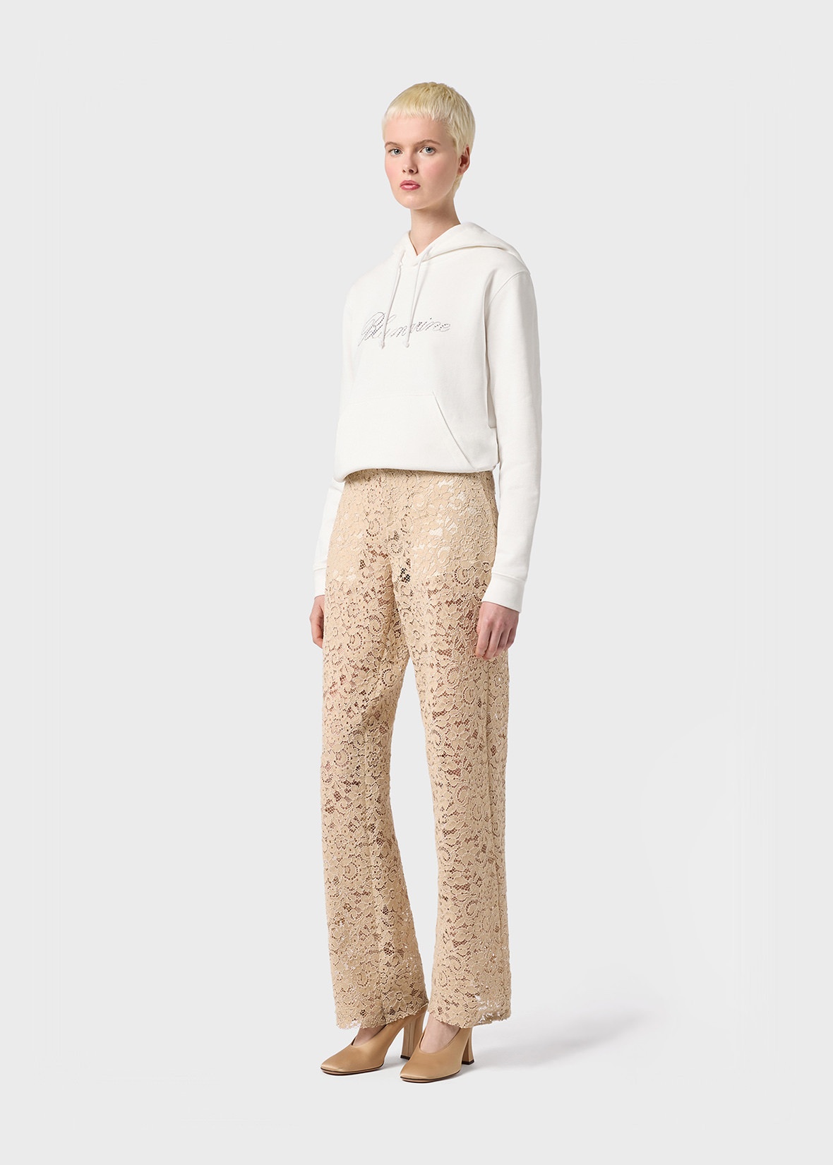 RÉBRODÉ LACE PANTS - 2