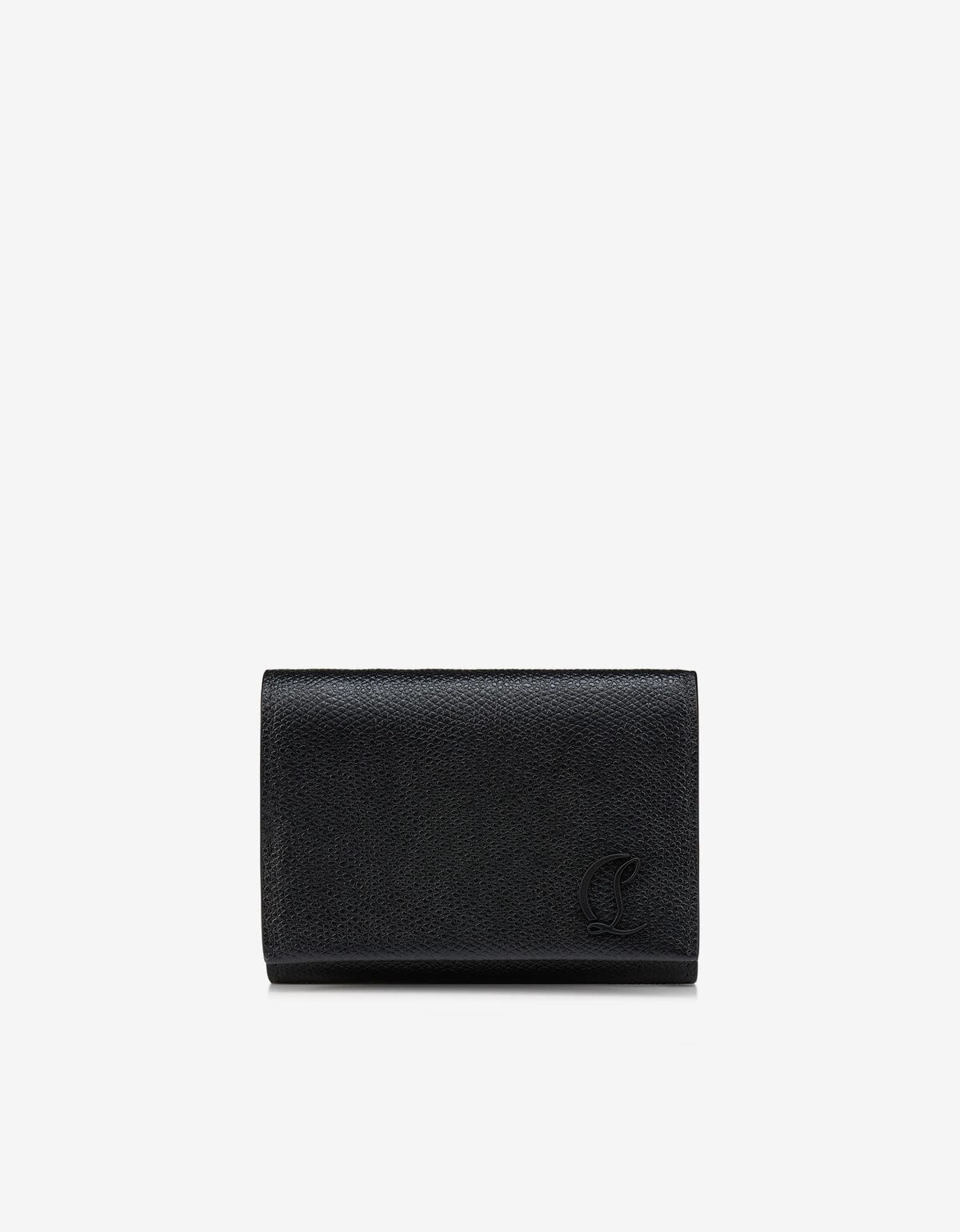 Christian Louboutin Mooncrest Black Compact Wallet - 1