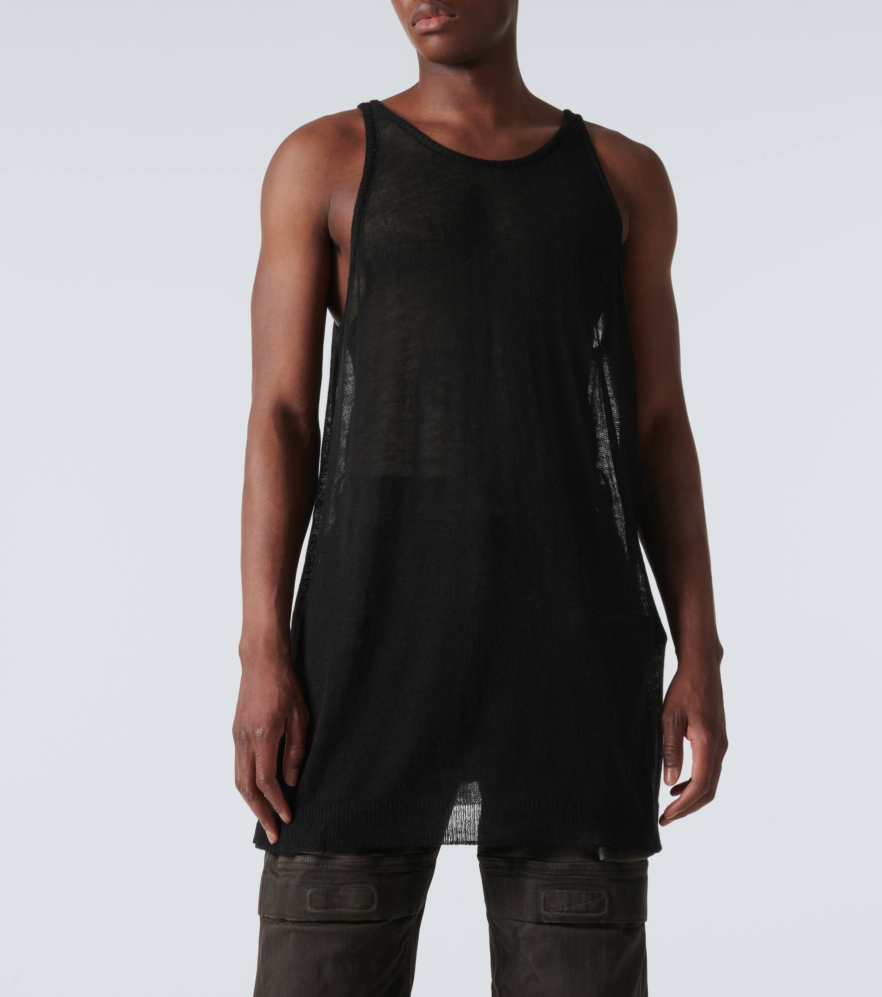 Maglia virgin wool tank top - 3