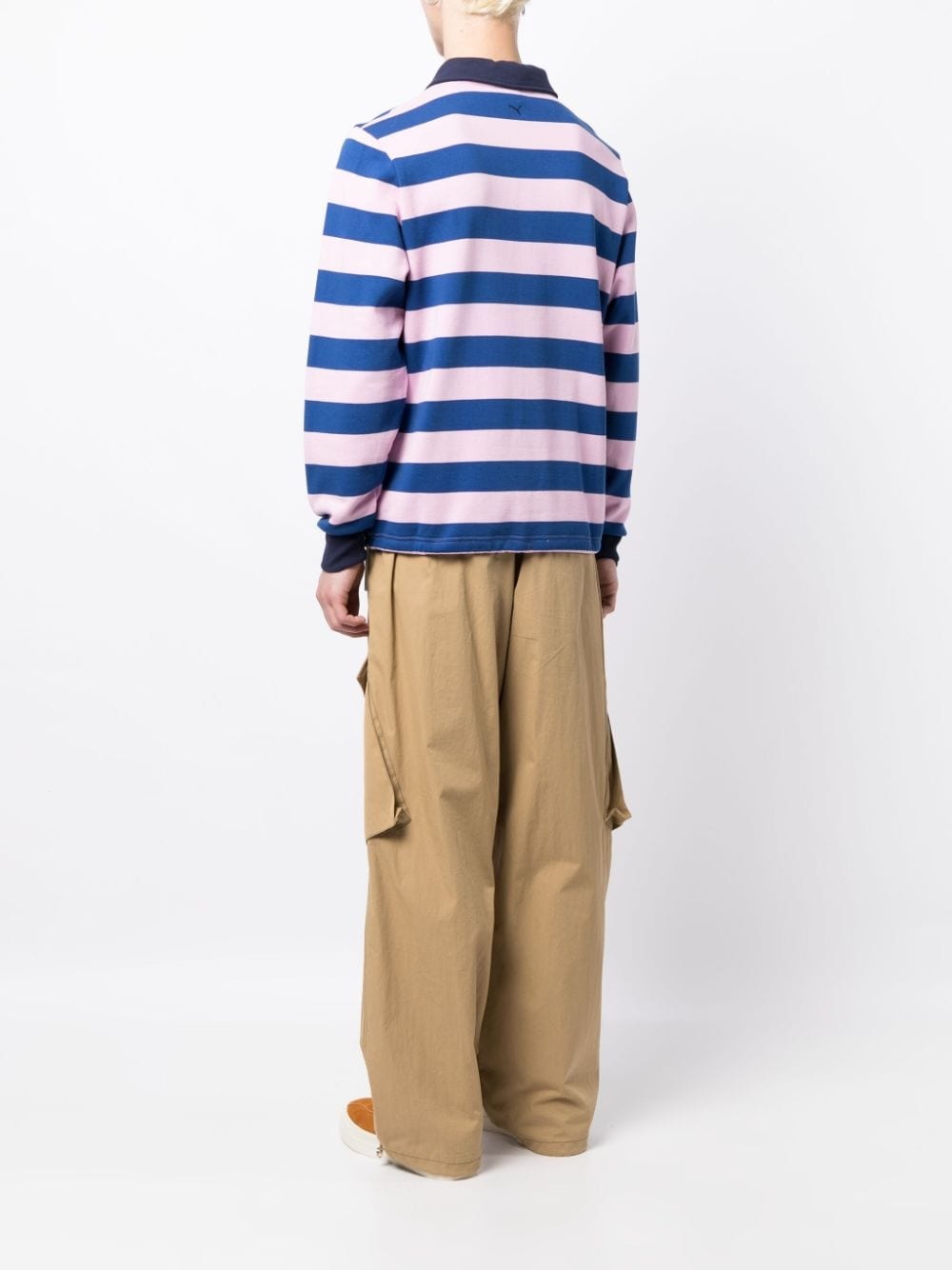 x Noah striped polo shirt - 6