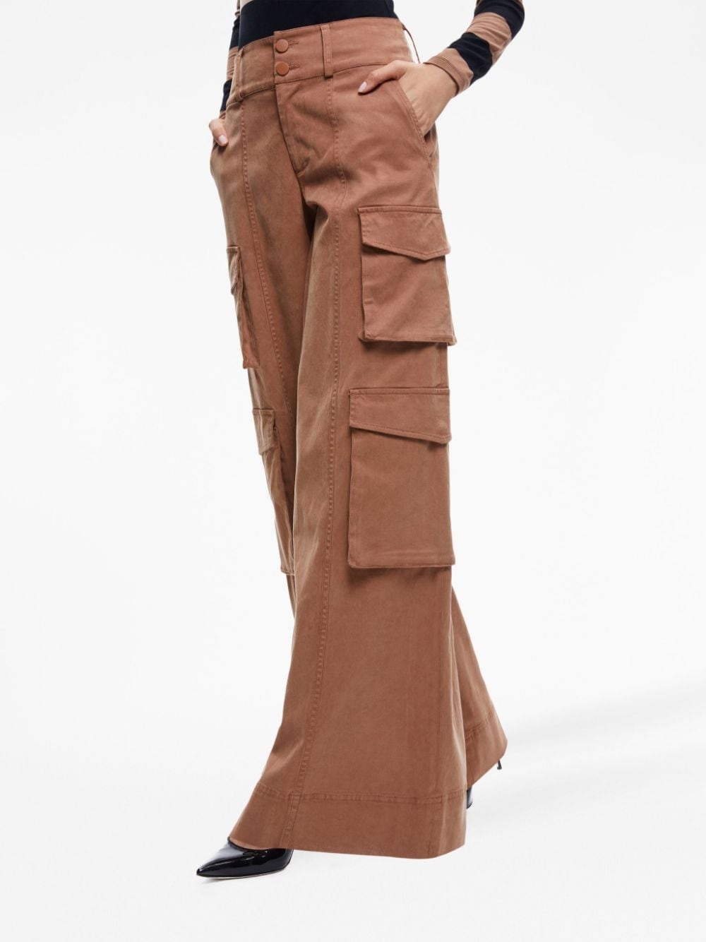 Mame wide-leg cargo trousers - 5