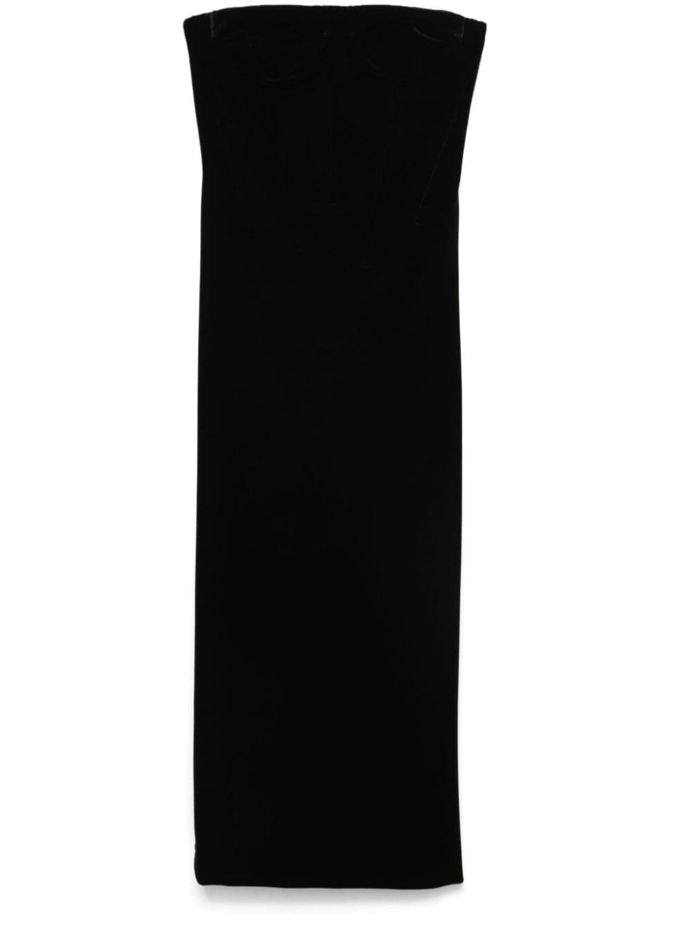 ワンピース SPORTMAX ALLORO MIDI DRESS Buy Sportmax Alloro Midi Dress - Black At 40% Off | Editorialist