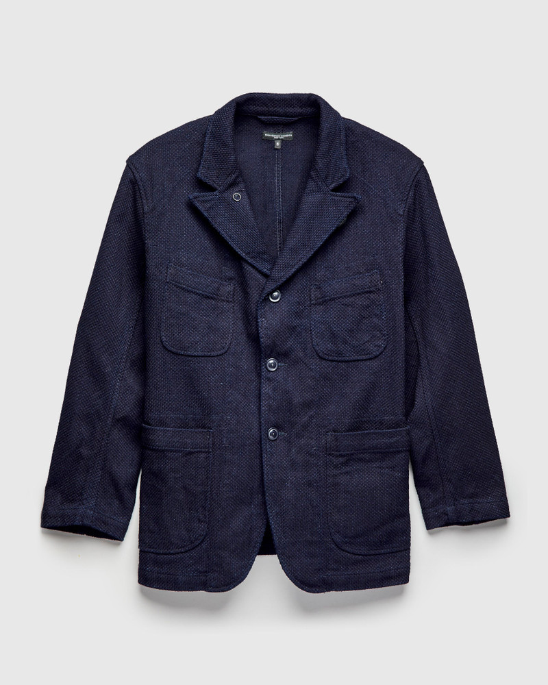 "No-Gi" Bedford Jacket in Indigo Heavyweight Sashiko 1