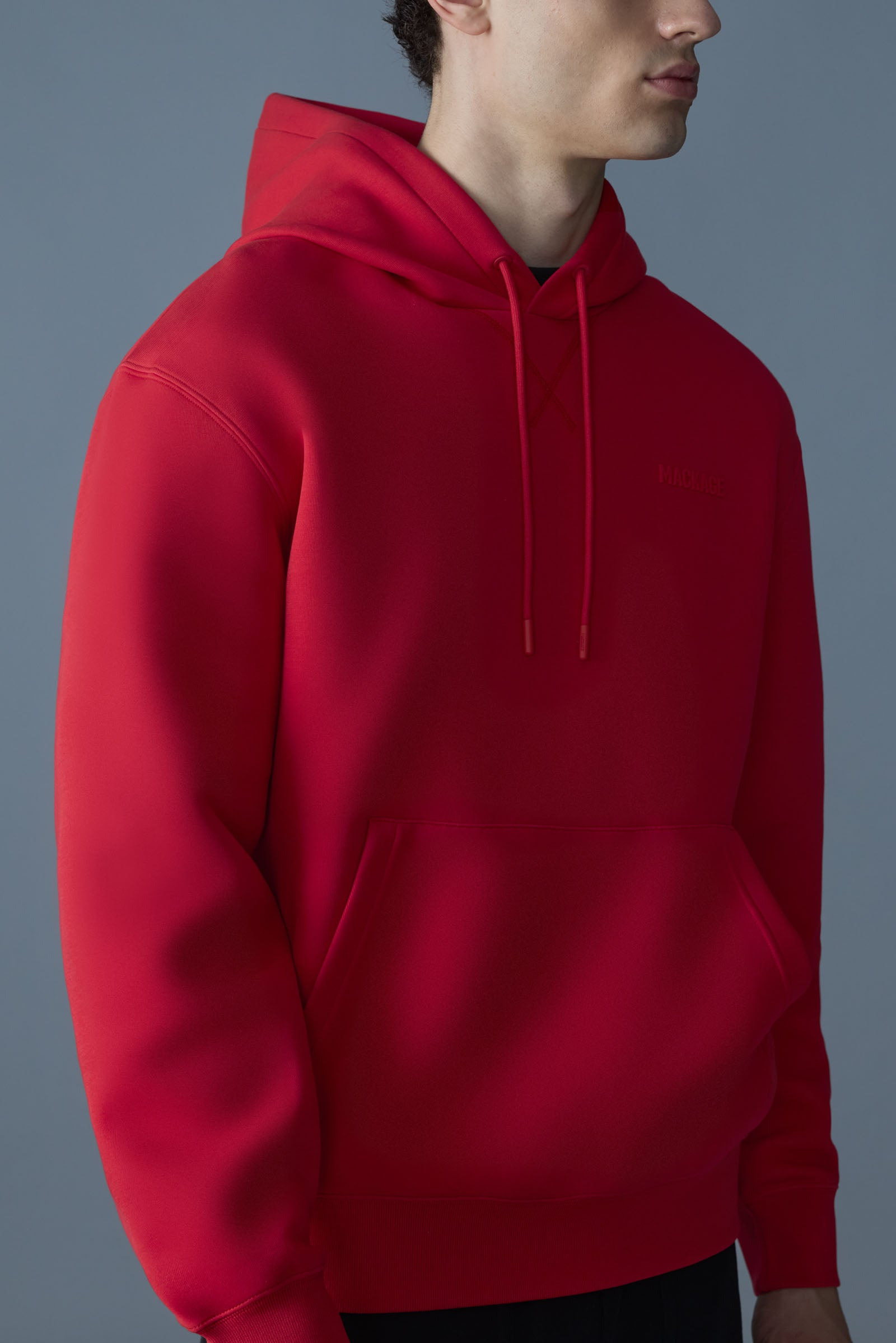 KRYSTIAN Double-face Jersey hoodie - 5