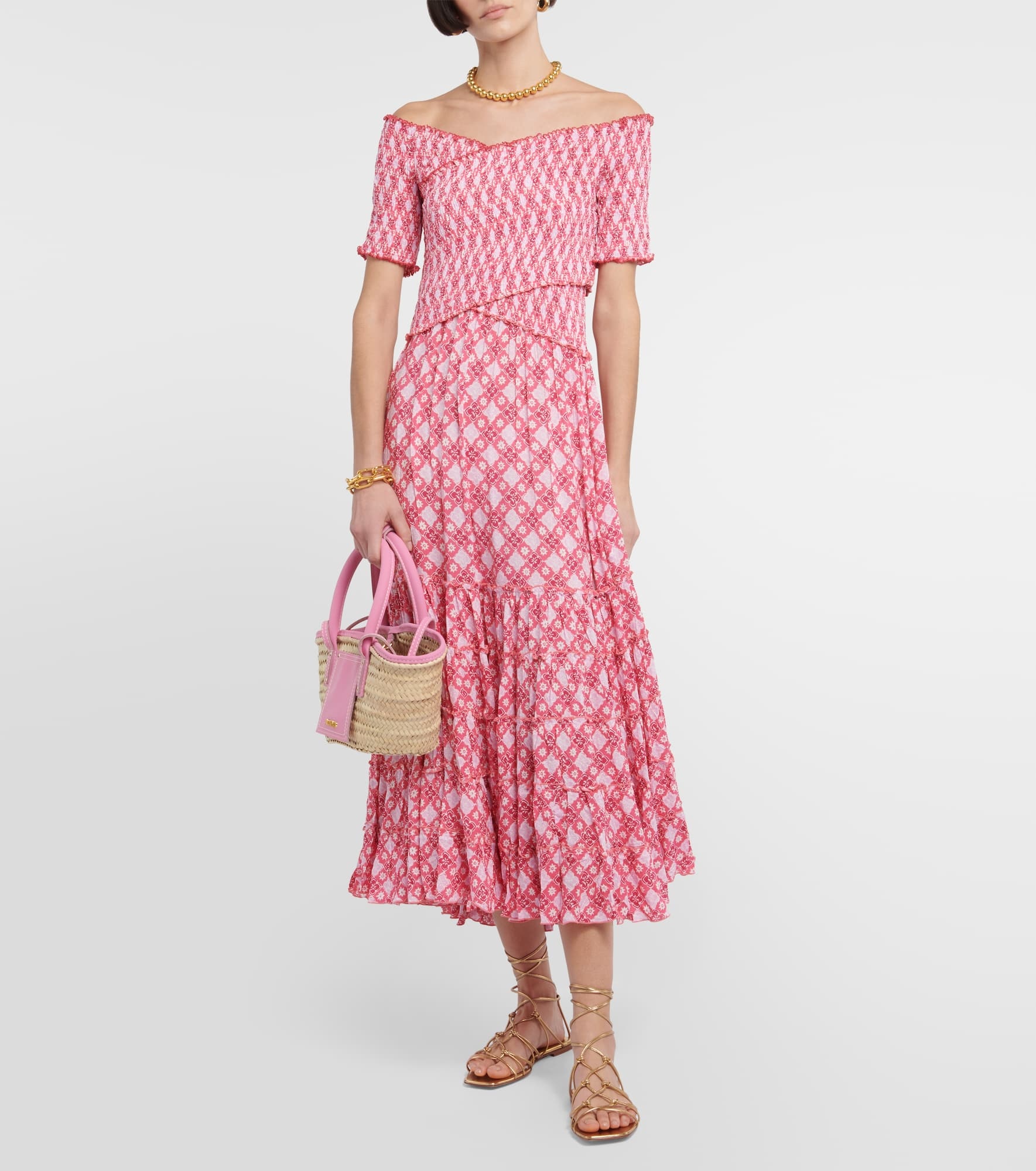 Soledad printed midi dress - 2