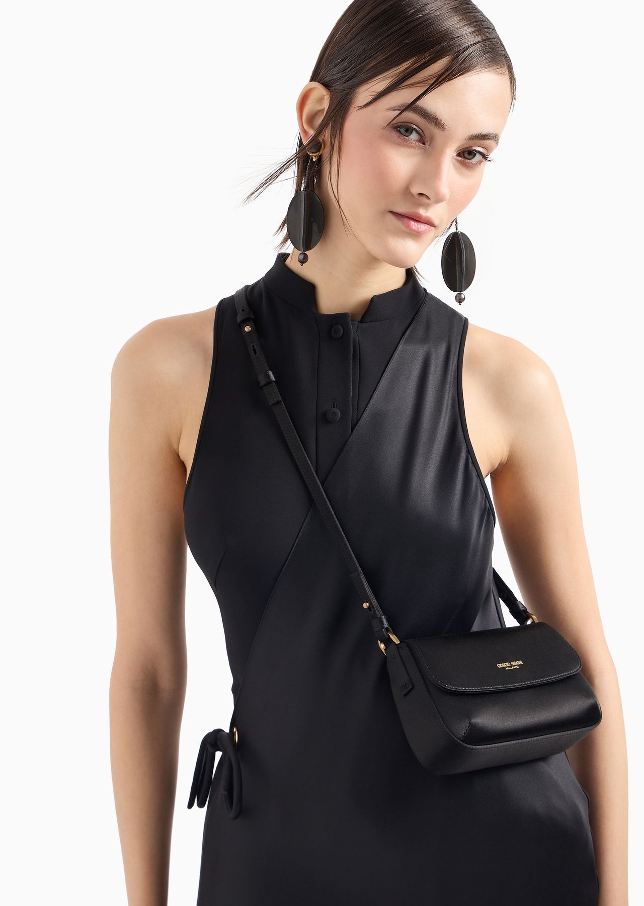 Mini satin la Prima Baguette bag - 7