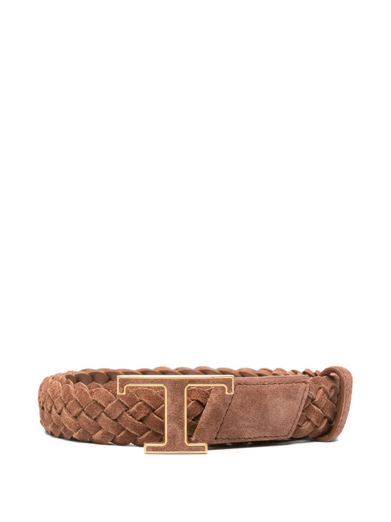 braided leather belt 1