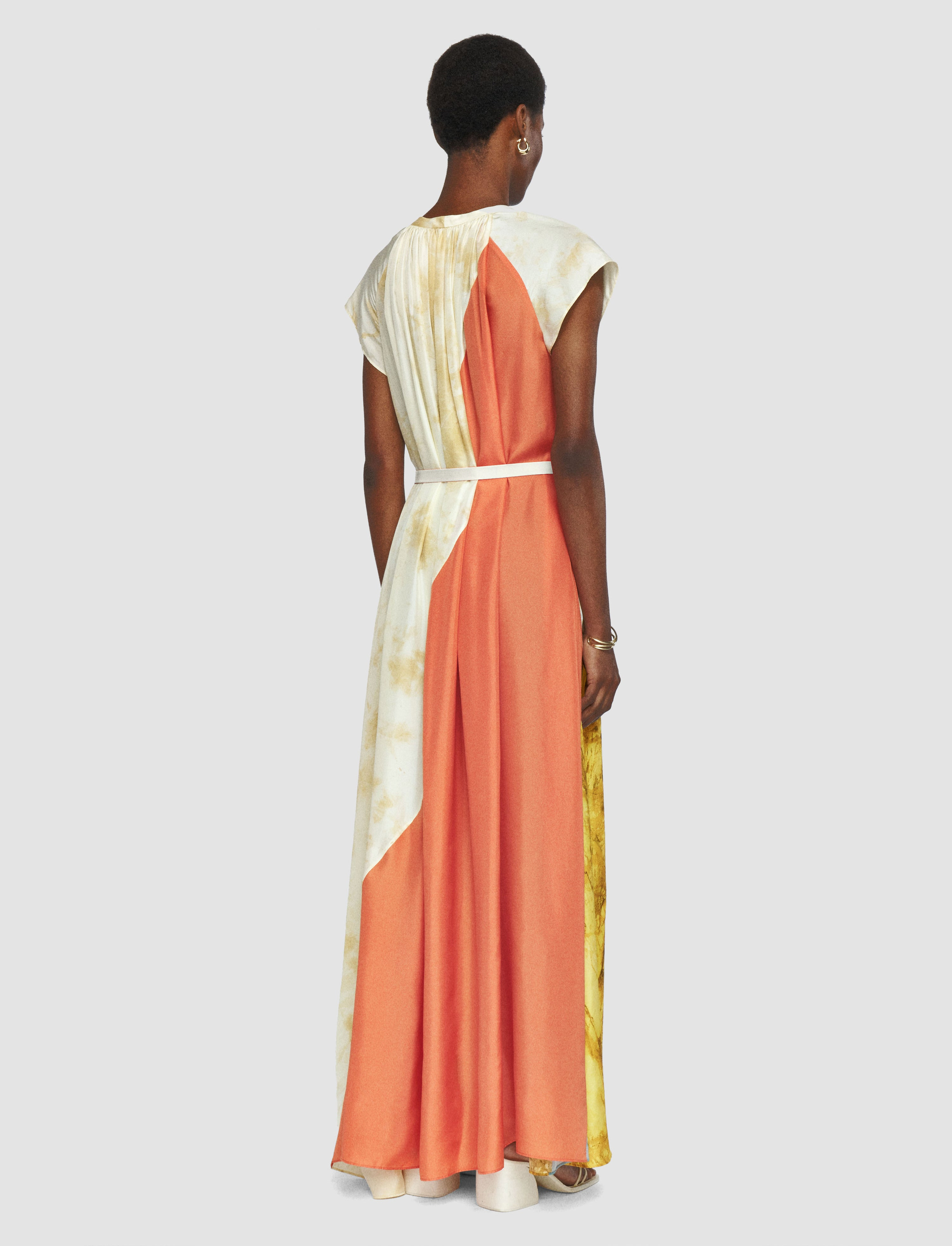 Tulipa Planchart Print Silk Dress - 3