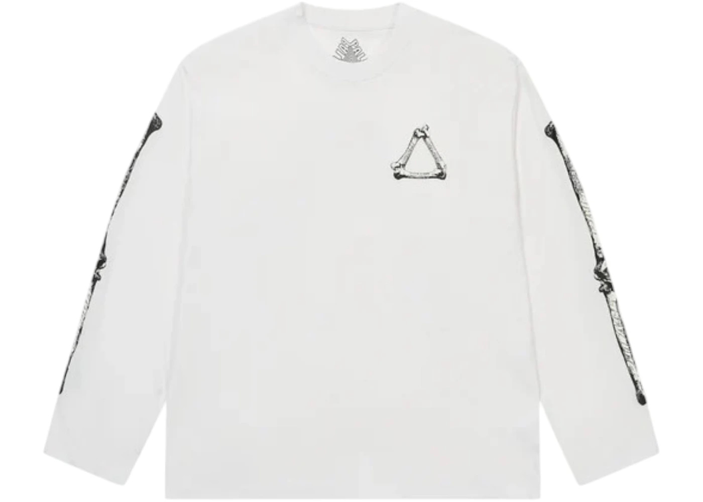 Palace Tri-Bone Longsleeve White - 2
