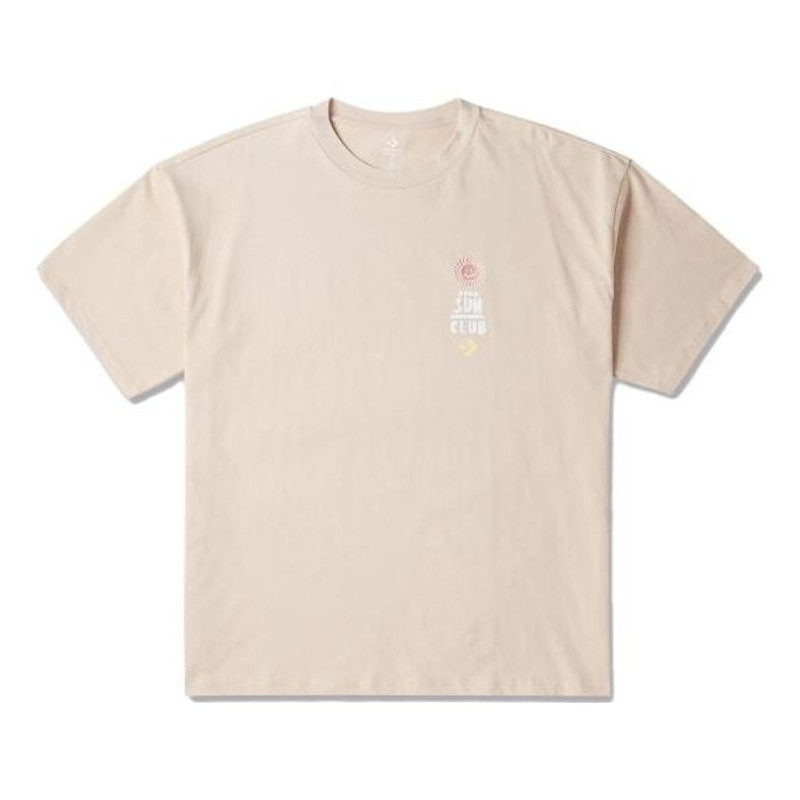 Converse Summer Beach T-Shirt 'Beige' 10025877-A03 - 1