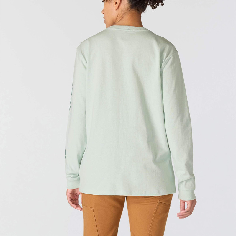 Women's Dearborn Loose LS Logo T-Shirt 4