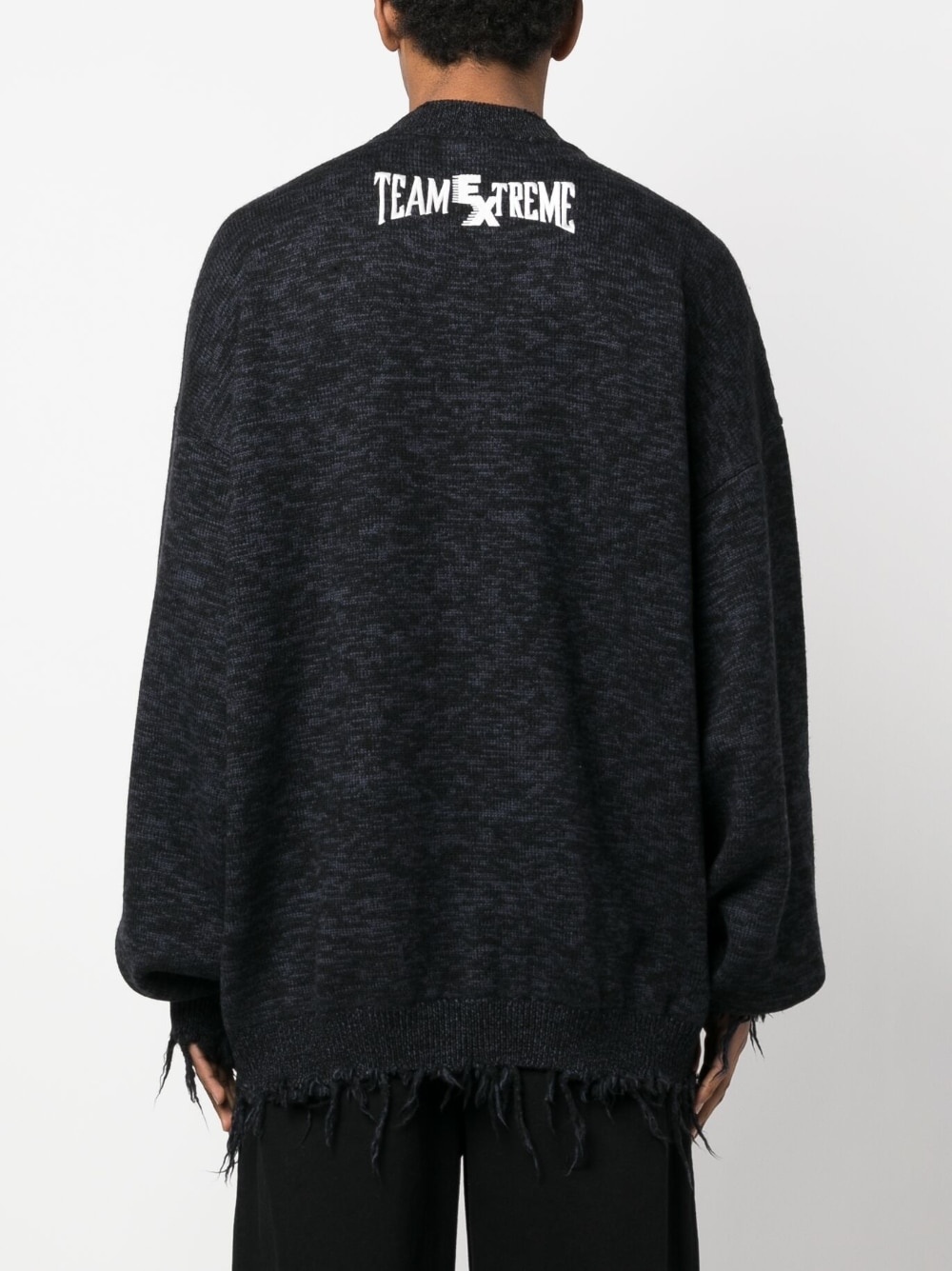 embroidered-logo long-sleeve sweatshirt - 4