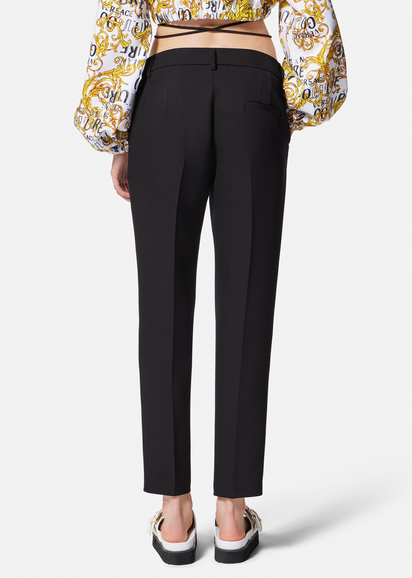 Baroque Buckle Pants - 4