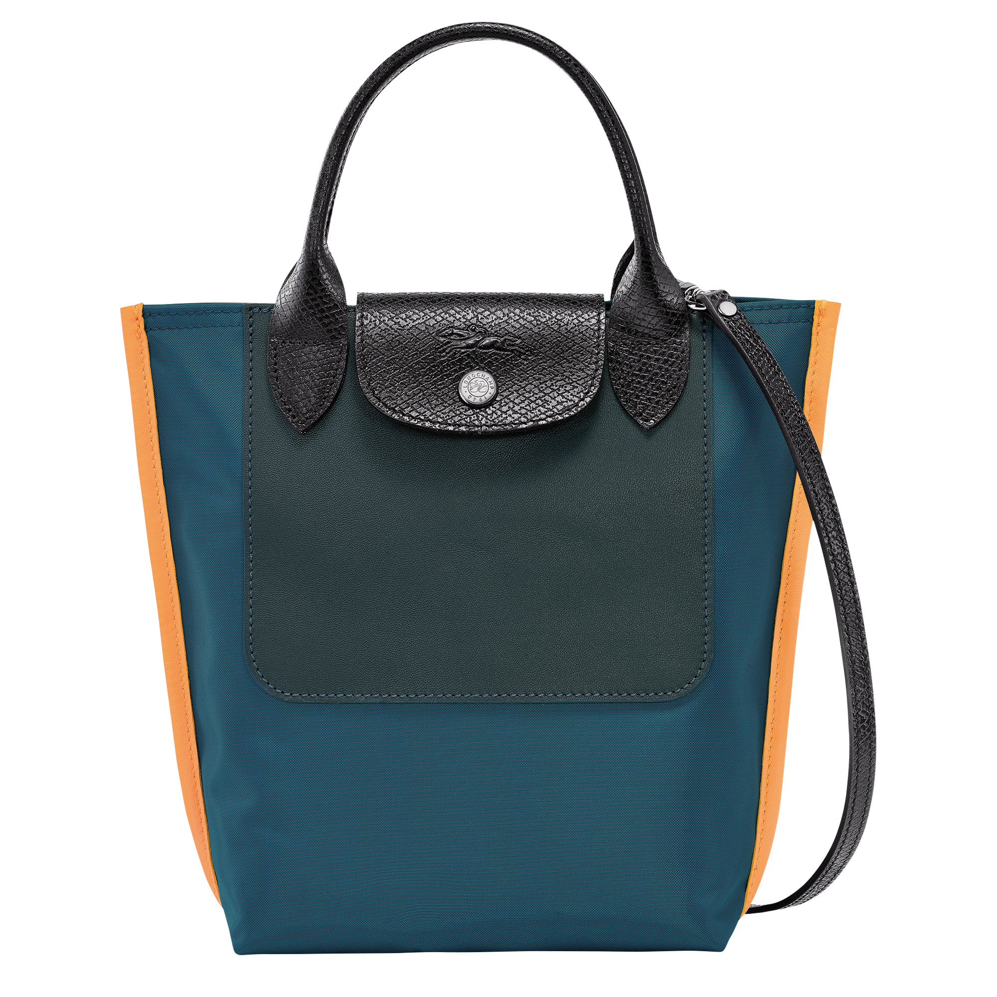 Cabas Longchamp XS Tote bag Peacock - Canvas - 1