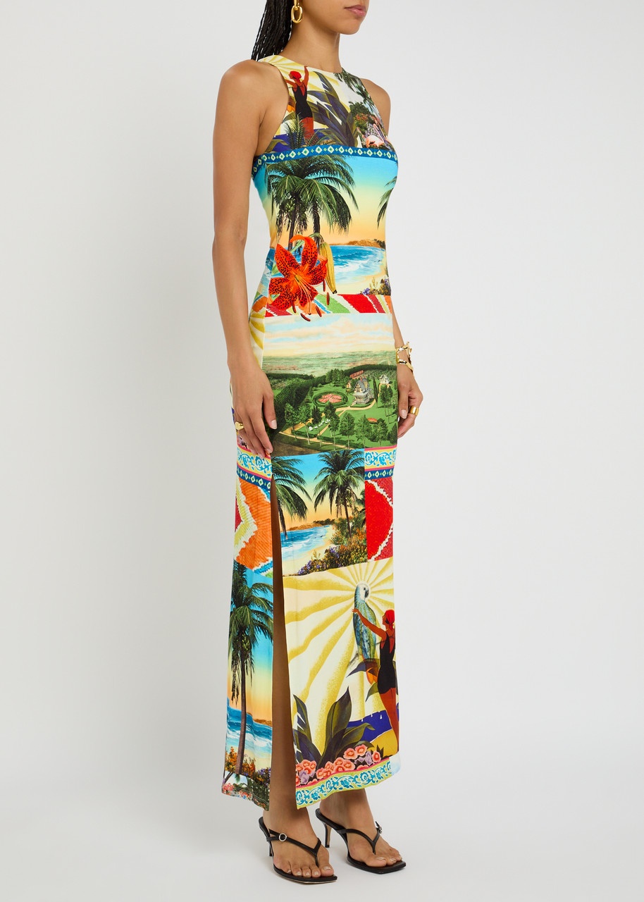 Alice + Olivia Pania Stretch-jersey Maxi Dress - 2