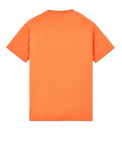 Stone Island 2NS82  COTTON JERSEY 'MICRO GRAPHICS ONE' PRINT_GARMENT DYED ORANGE outlook