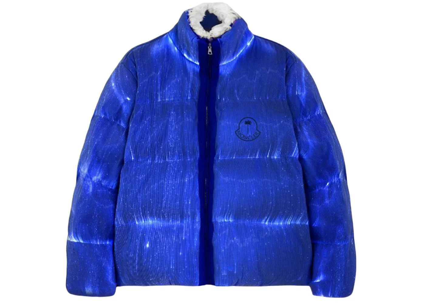 Moncler x Palm Angels Maya 70 LED Puffer Jacket Navy/Blue - 1