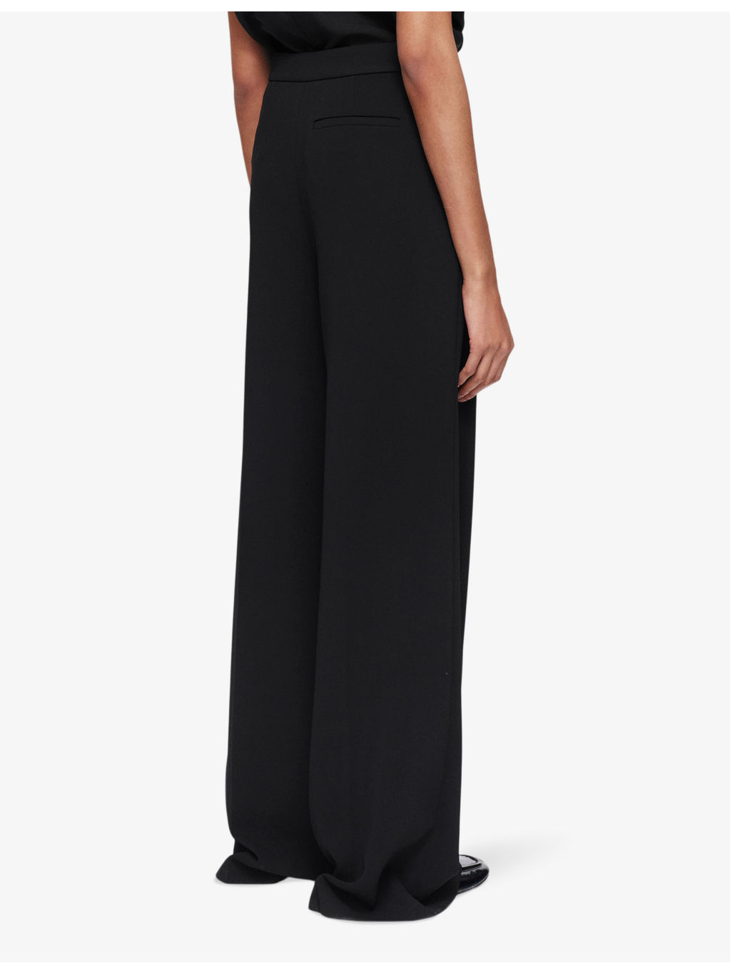 Cady Alane high-rise wide-leg stretch-woven trousers - 3
