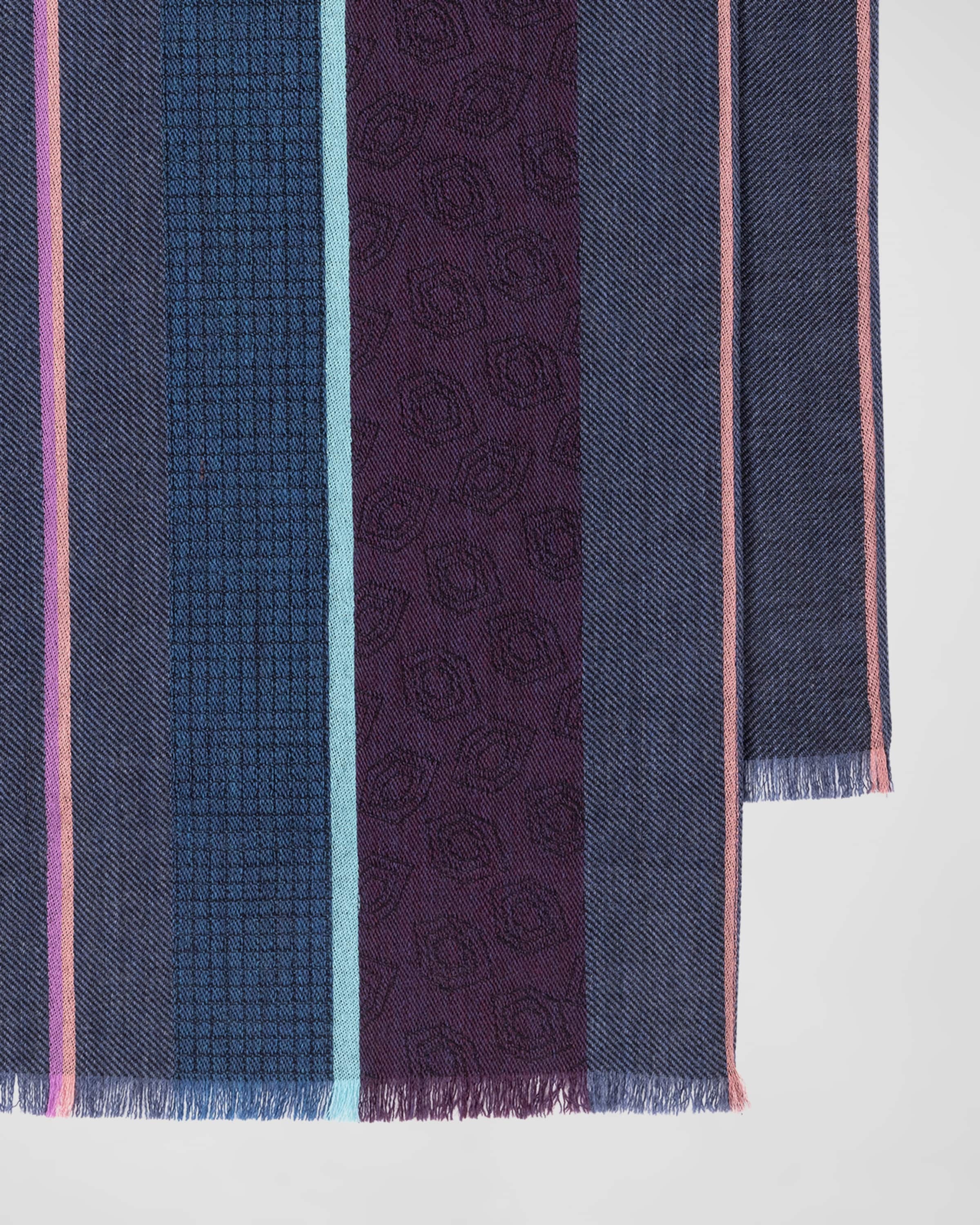 Men's Multi-Stripe Scarf - 3