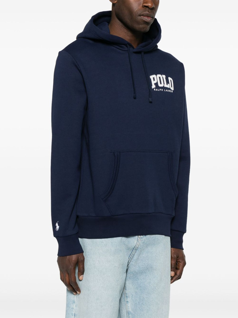 logo fleece hoodie 3