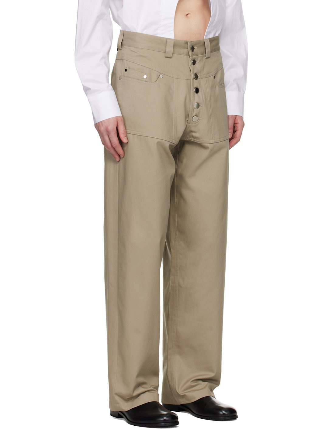 Beige Arun Trousers - 2