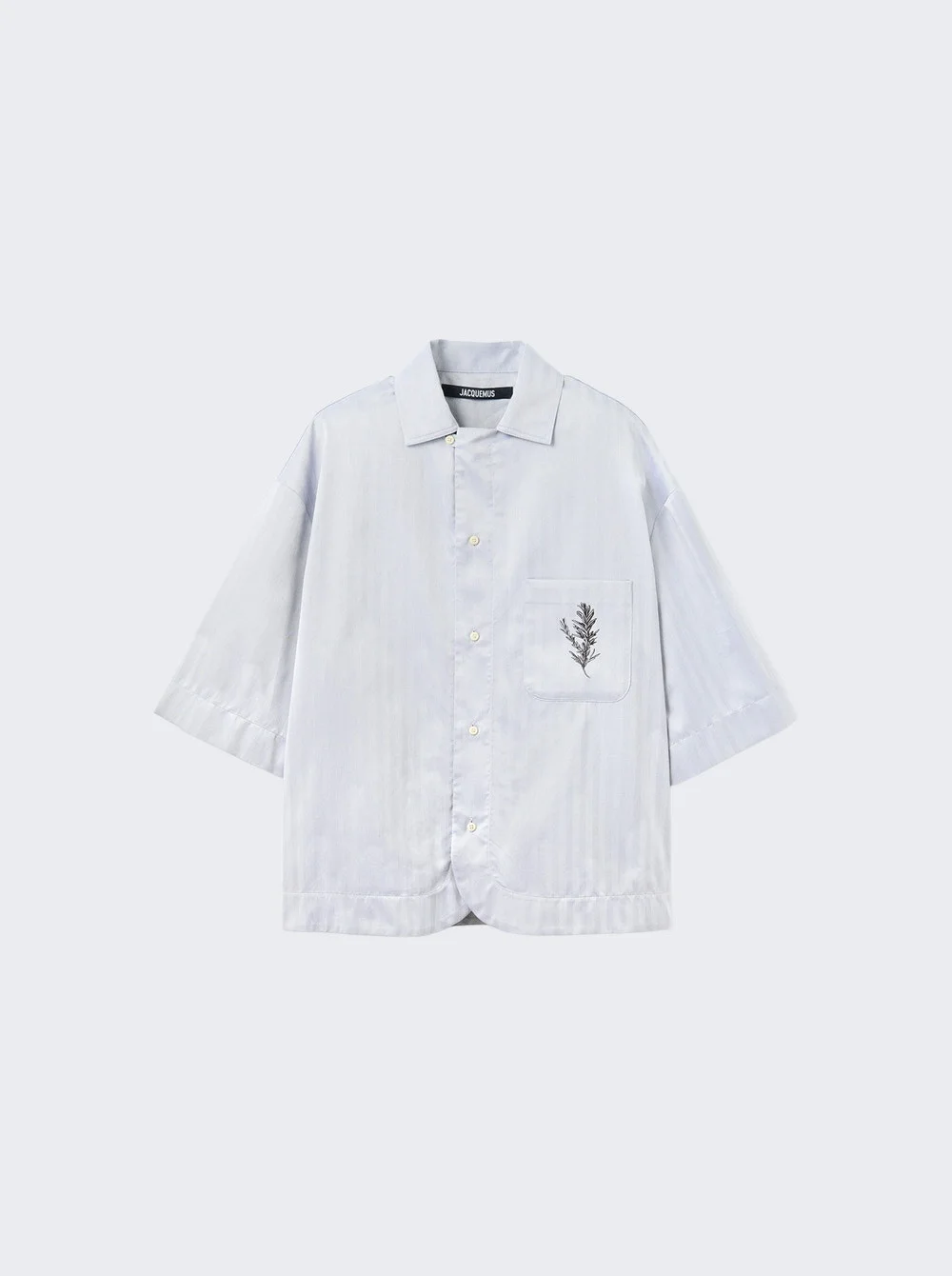 The Gardian Shirt Striped Light Blue - 1