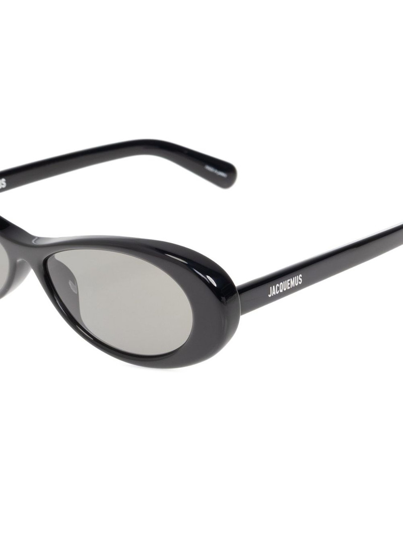 JACQUEMUS logo-print sunglasses outlook