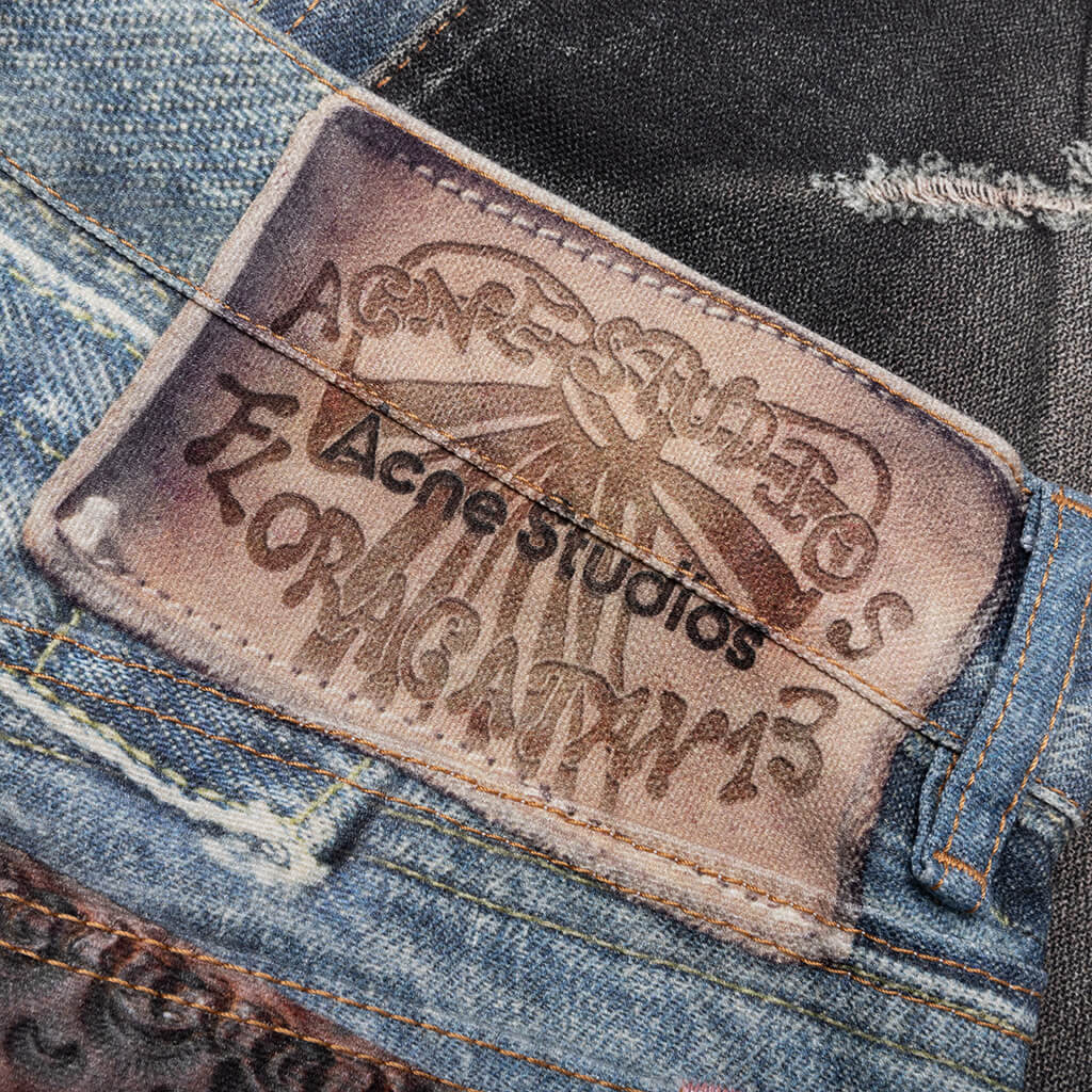 2010 REGULAR FIT JEANS - BLUE/BLACK - 4