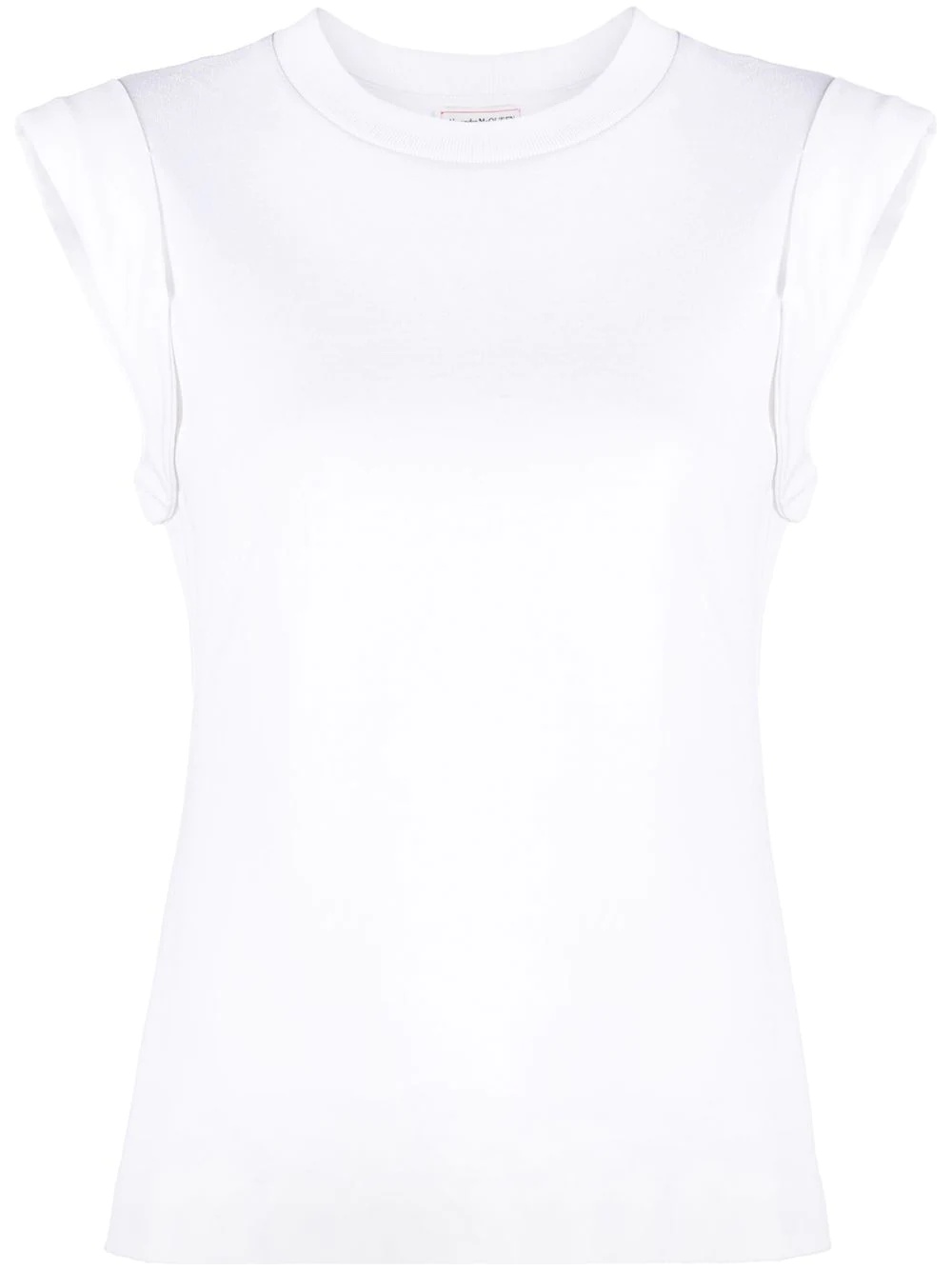 cap-sleeve T-shirt - 1