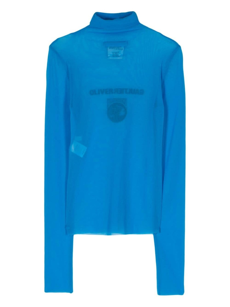 Jean Paul Gaultier x Shayne Oliver mesh T-shirt outlook