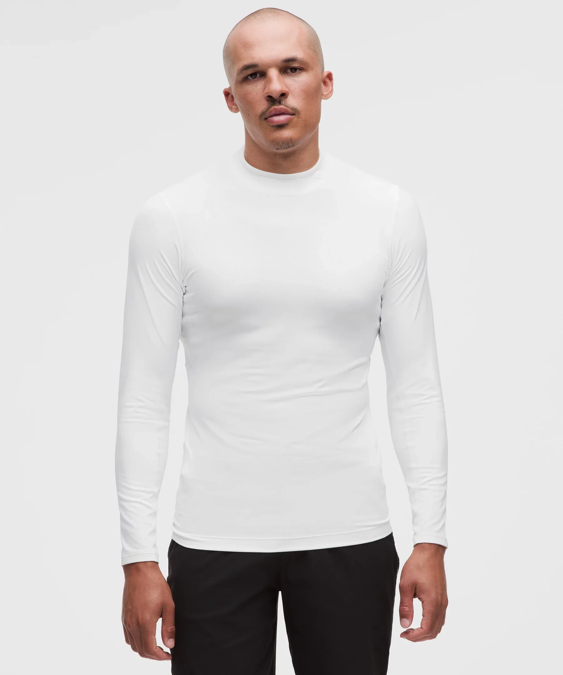 Mockneck Long-Sleeve Golf Base Layer - 1