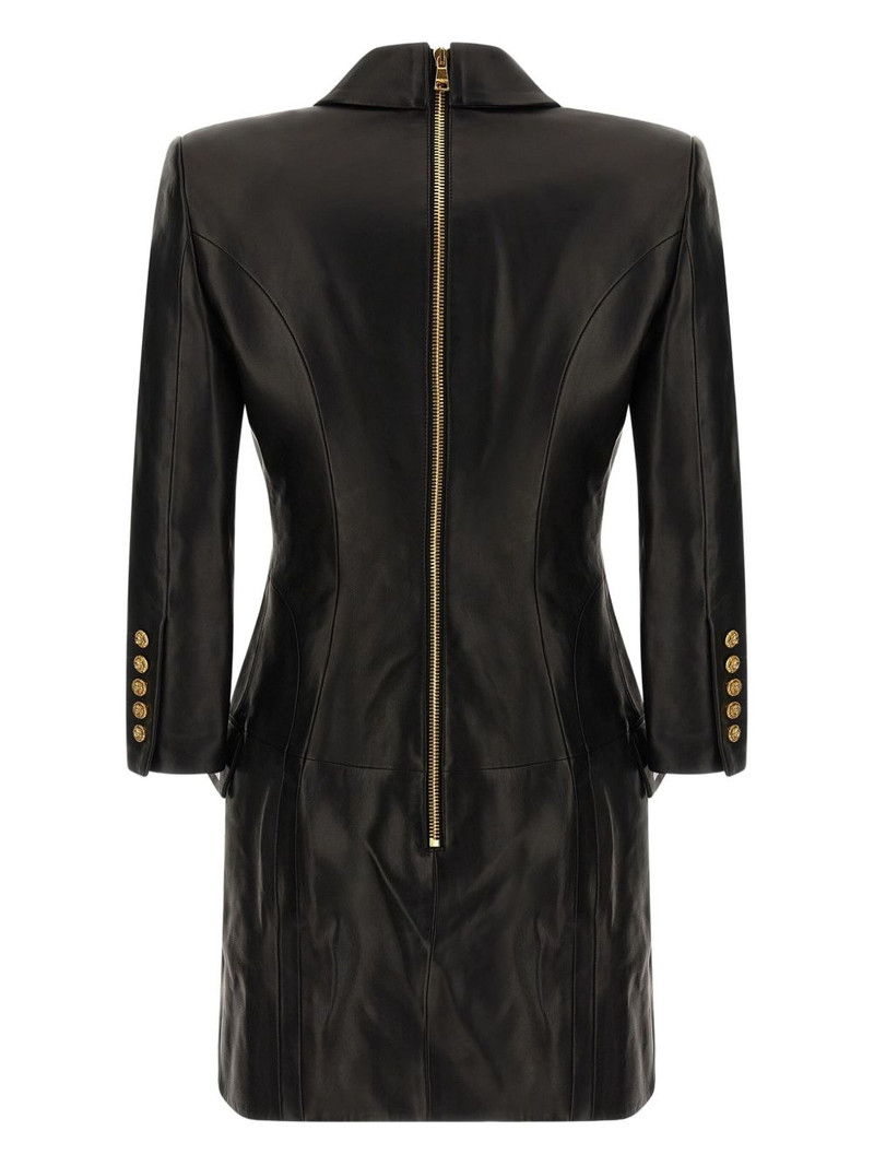 Balmain double-breasted mini dress outlook